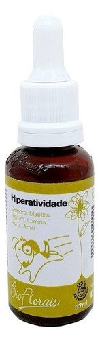 Floral P/ Cães E Gatos Hiperatividade 37 Ml - Bio Florais 