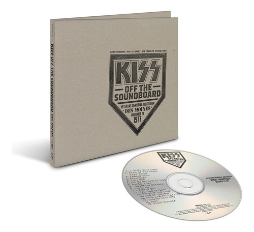 Cd: Kiss Off The Soundboard: En Vivo En Des Moines