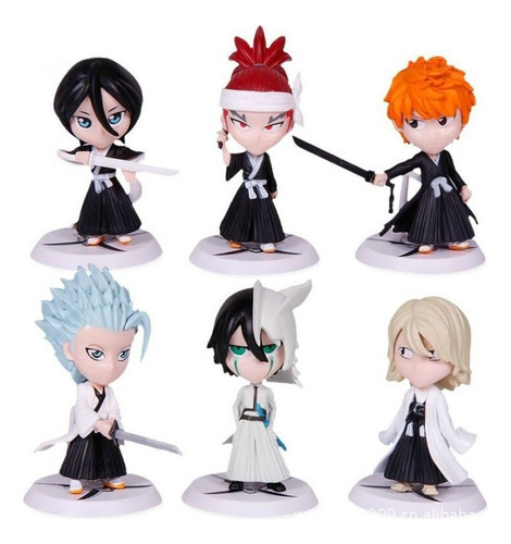 Figura De Juguete Bleach Ichigo Kurosaki Orihime Inoue, 6 Un