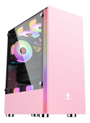 Case Gamer Atx Wjcoolman Mod:kaijia I, Rosado Jwk