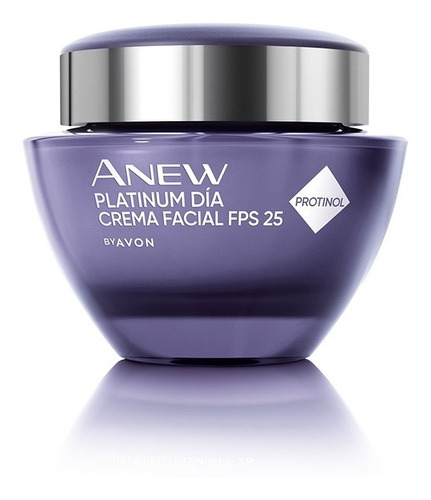 Crema Facial Día Avon Anew Platinum 55+ Protinol