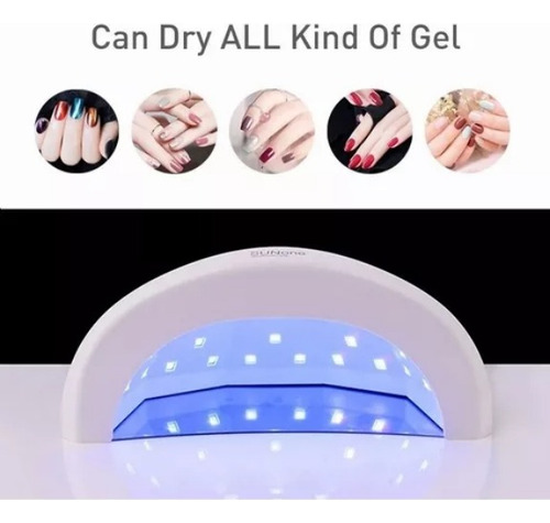 Esmalte De Gel Lámpara De Uñas Led Uv Drill Uñas Pulidor