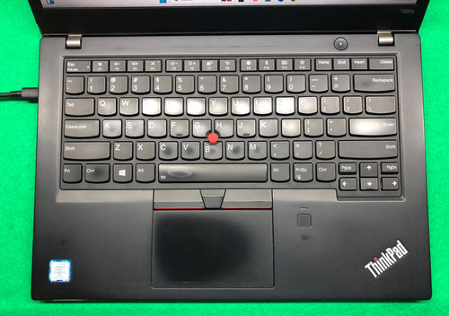Laptop Lenovo T480s Touch Core I7 Ram 16gb Ssd 512gb Win 11 Negro (Usado)