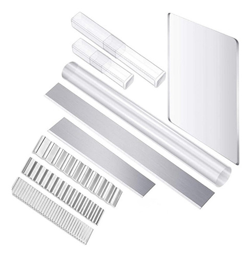 Cuchilla Para Cortar Arcilla Polimérica Flexible, 9 Piezas,