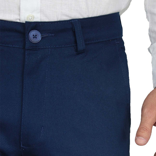 Pantalones De Vestir Rectos De Algodón Para Hombre