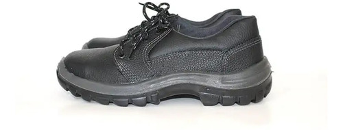 Imagen 4 de 10 de Zapato De Trabajo Con Puntera Acero Negro - Mundo Trabajo