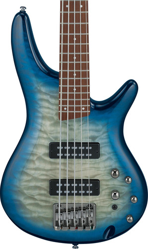 Bajo Activo Ibanez Sdgr Indonesia Sr405eqm-scb 5 Cuerdas Diestro Azul Laqueado 5