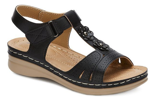 Zapato Formal Pv78034s Transpirable Correa Tipot Sin Tacon