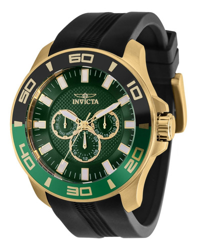 Reloj Invicta Hombres Pro Diver 35743 Verde/negro Silicona