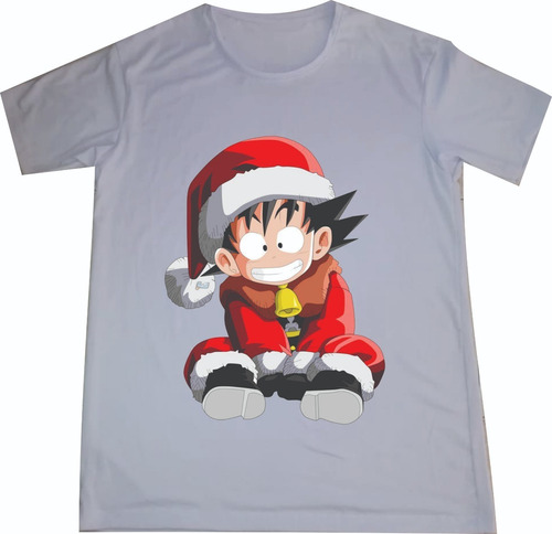 Camisetas Navidad Navideñas Goku Panda Adultos Y Niños