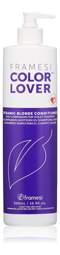 Framesi Acondicionador Morado Sin Sulfatos Para Cabello Trat