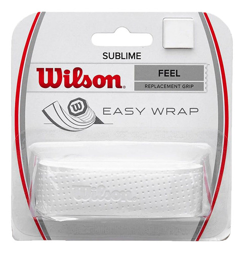 Grip Wilson Tenis Unisex Sublime Blanco Ras