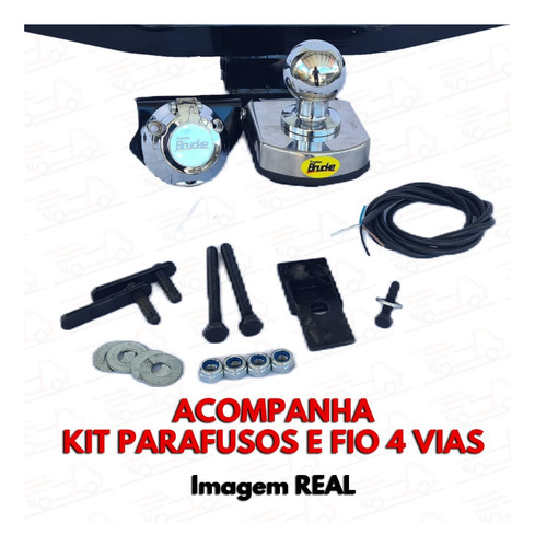 Engate Reboque Rabicho 700kg Sandero 2008 2009 2010 Stepway