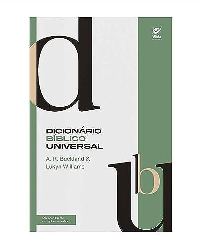 Dicionário Bíblico Universal Buckland