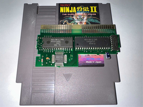 Ninja Gaiden 2 Nes Original Garantizado *play Again* (Reacondicionado)