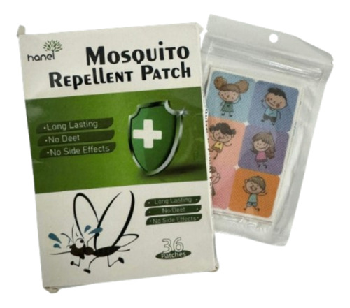 72 Parches Repelente De Mosquitos
