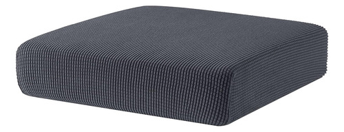 Funda Cojín Elástica Suave Para Sofá, Elastano, Gris, Chico