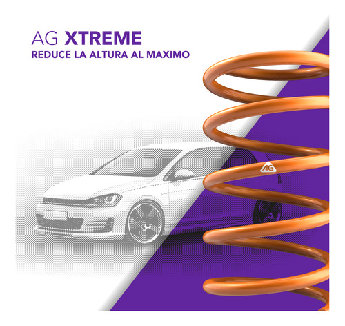 Imagen 4 de 7 de Kit Espirales X 2 Xtreme Volkswagen Bora 00/15