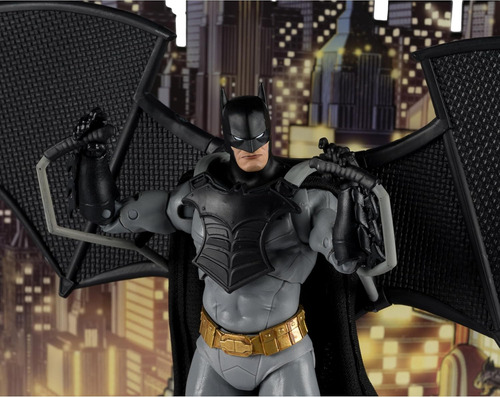 Dc Multiverse Batman With Bat- Glider Mcfarlane Orig. Replay