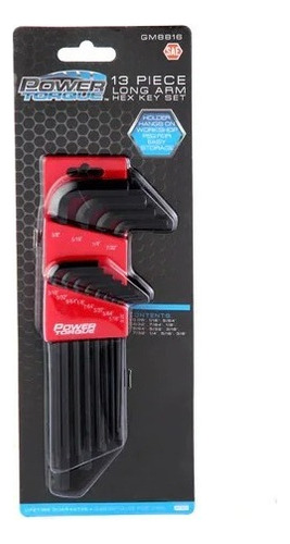 Juego De 13 Llaves Allen Sae Power Torque