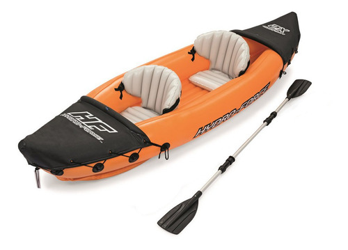 Kayak Inflable 1ó2 Plazas Bestway Lite-rapid X2 Con Un Remo