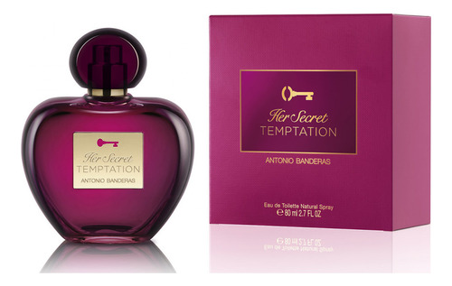 Perfume Mujer Her Secret Temptation Antonio Banderas 80ml