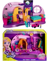 Comprar Conjunto Infantil Grande Quarto Transformável Da Boneca Menina Loira Polly Pocket - Acompanha Vários Acessórios - Mattel Brinquedos