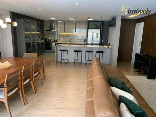 Imagem 22 de 30 de Grand Soleil, Apartamento Com Suíte Master E Closet, Uma Suíte, Um Dormitório, Um Escritório, Amplo Living, 3 Vagas, Bairro Fazenda, Itajaí Sc - Ap2145