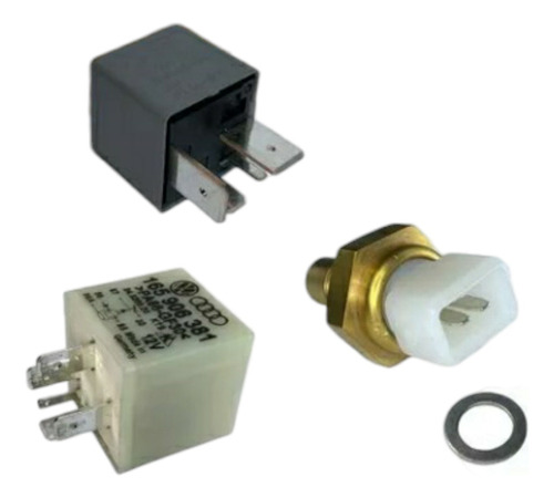 Reelevador Gas ,computadora Y Sensor Temp. Original Sedan
