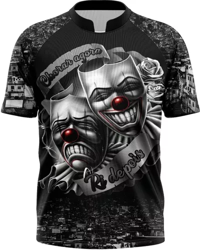 Camiseta Camisa Mandrake Peita de Quebrada Favela Vive