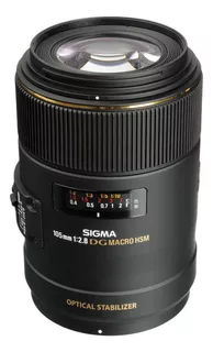 Lente macro Sigma 105 mm F/2.8 Ex Dg Os Hsm para Nikon