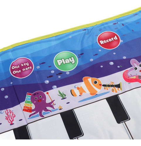 Alfombrilla Ocean World Music, Sensible Al Tacto, Plegable