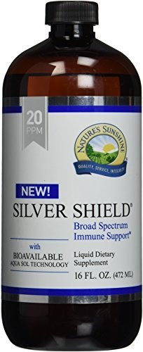 Natures Sunshine Silver Shield Con Aqua Sol (20 Ppm)