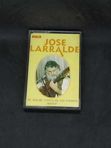 Cassette Jose Larralde El Alegre Canto De Pajar Supercultura