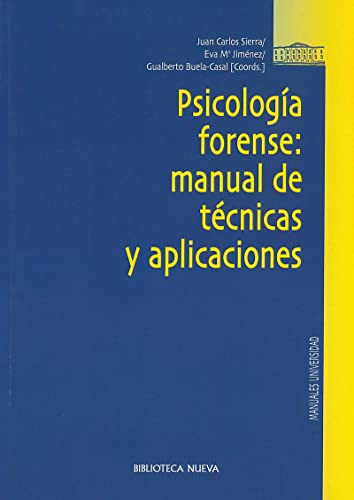 Libro Psicologia Forense De Juan Carlos Sierra, Eva Maria Ji