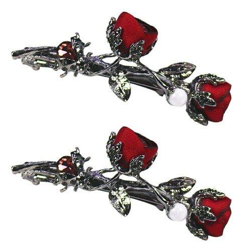 Soporte Vintage Para Cola De Caballo, Broches Con Diamantes
