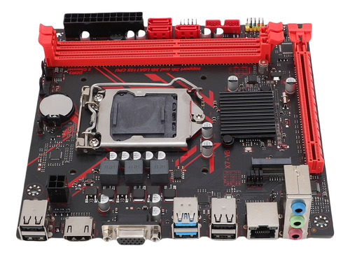 Placa Madre Itx B75 Mining Para Lga1155, 6 Gbps, 2 X Ddr3, 3
