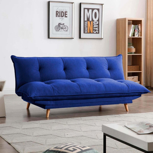 Sofa Cama Sinma Azul Këssa Muebles