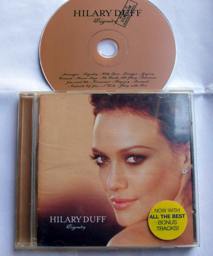 Hilary Duff - Dignity / Cd Promo Orig. 2007 Excelente 