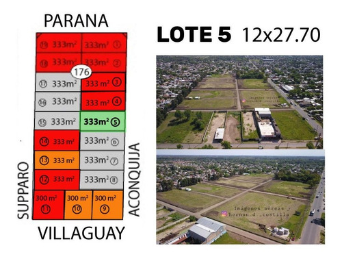 Imagen 1 de 4 de Lote De 12x28 En Claypole - Anticipo Y Cuotas Fijas