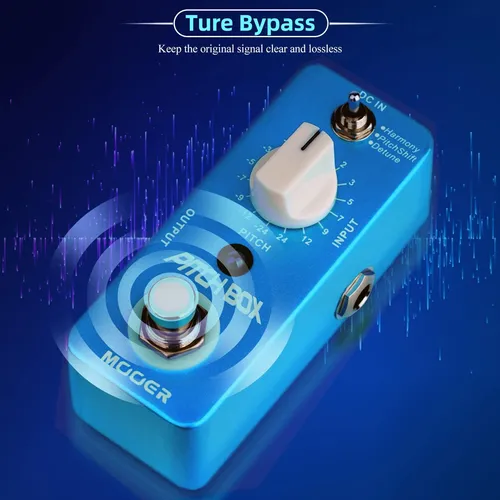 Mooer Drop Pittle Armonizer Guitar Effect Box - Mps1 Octave