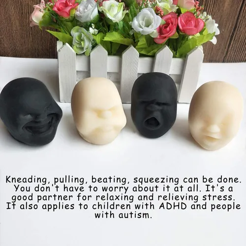 Divertidas Bolas De Emocin De Cara Humana, Perfumadas, Jugue