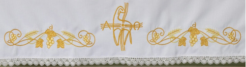 Toalha De Altar Para Igreja Católica 2,50m X 1,50m Cordeiro