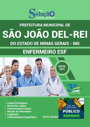 Apostila Prefeitura São João Del-rei Mg - Enfermeiro (esf)