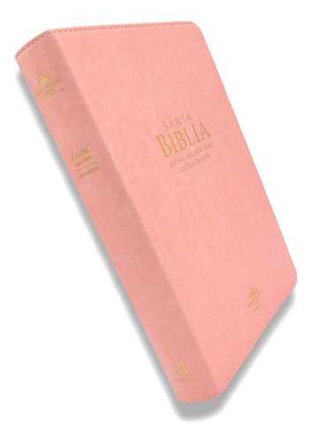Biblia Rvr1960 Letra Grande Tamaño Manual Rosa Indices