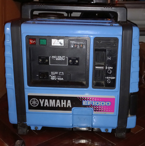 Imagen 1 de 6 de Generador Yamaha Ef1000 