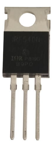 Transistor I.d Irf540n Pbf Ir V.50 = Kit C/ 20 Pçs