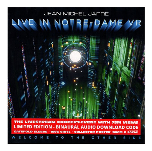 Jean-michel Jarre Welcome To The Other Side Live Vinilo