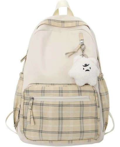 Aesthetic Backpack Mochila Kawaii Para Niñas Y Adolescentesb