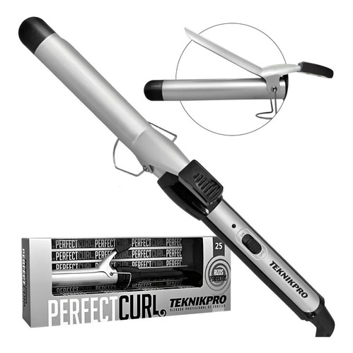 Buclera Profesional Perfect Curl 25 Mm Teknikpro Local